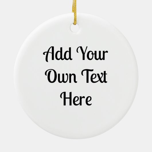 Vrede op aarde | Kerstmis Keramisch Ornament (Achterkant)