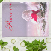 Vrede op aarde Kerstmis Keuken Handdoeken (Gevouwen)