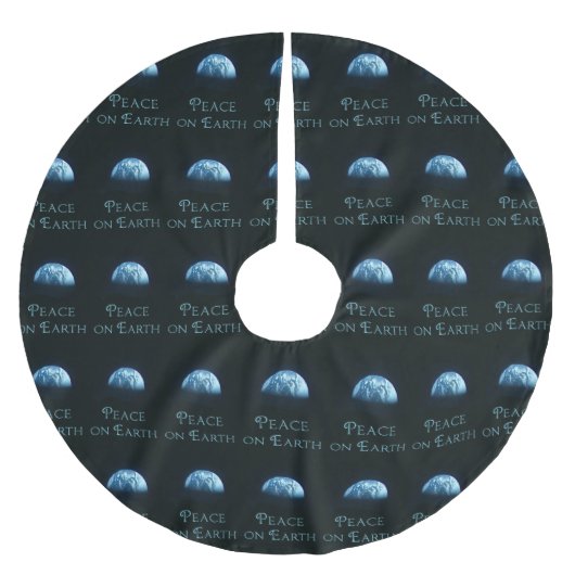 Vrede op aarde met kerstboomrokken kerstboom rok (Voorkant)