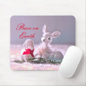 Vrede op aarde Mousepad Muismat (Met muis)