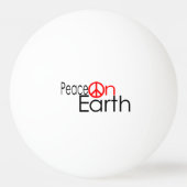 Vrede op aarde pingpongballen (Voorkant)