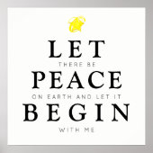 Vrede op aarde poster (Voorkant)