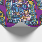 Vrede op Aarde Pre-Raphaelite glas in lood Cadeaupapier (Hoek)