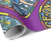 Vrede op Aarde Pre-Raphaelite glas in lood Cadeaupapier (Rol Hoek)