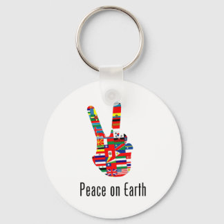 Vrede op aarde sleutelhanger