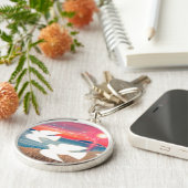 Vrede op aarde sleutelhanger (Zijkant)