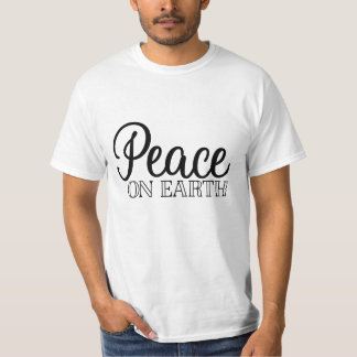 Vrede op aarde t-shirt