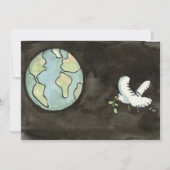 Vrede op Aarde Uitnodiging (Voorkant)