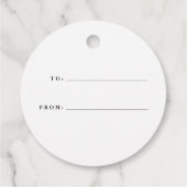 Vrede op aarde | Vakantiestische Labels (Achterkant)