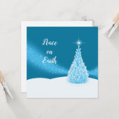 Vrede op de Aarde met Kerstmis Kaart (Voorkant / Achterkant in situ)