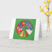 Vrede-Paola Kaart (Gele Bloem)