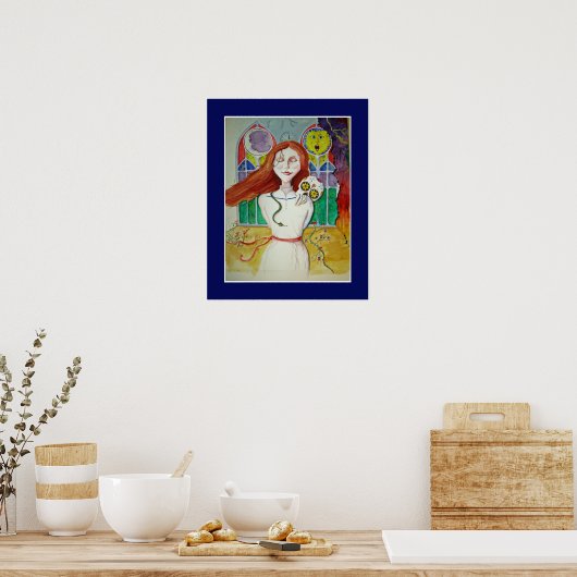 vrede poster (Keuken)