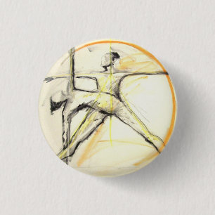 Vrede Ronde Button 3,2 Cm