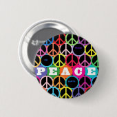 vrede ronde button 5,7 cm (Voorkant /achterkant)