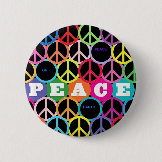 vrede ronde button 5,7 cm