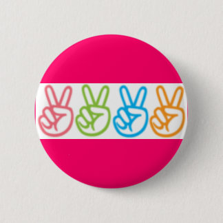 Vrede Ronde Button 5,7 Cm