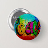 vrede ronde button 5,7 cm (Voorkant /achterkant)