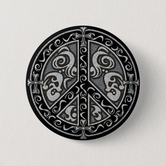 VREDE (RONDE) RONDE BUTTON 5,7 CM (Voorkant)
