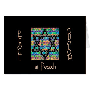Vrede, Shalom op Pesach-Star van David mosaic
