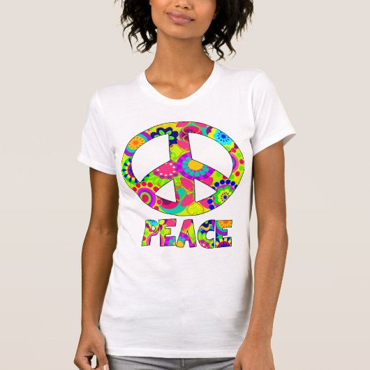 vrede t-shirt (Voorkant)