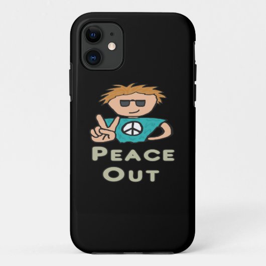 Vrede uit Case-Mate iPhone case (Achterkant)