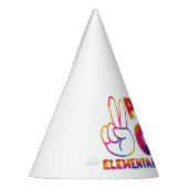 Vrede uit de basisschool laatste dag das Dye Feesthoedjes (Links)