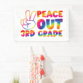 Vrede uit derdegraads stropdas verf laatste dag 3e spandoek (Insitu)