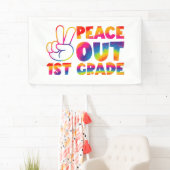 Vrede uit eerste klas das verf laatste dag 1e klas spandoek (Insitu)