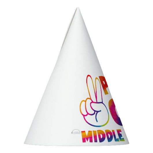 Vrede uit middelbare school das dye laatste dag va feesthoedjes (Links)