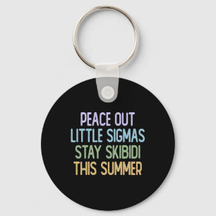 Vrede Uit Sigmas Blijf Skibidi Deze Zomer Sleutelhanger