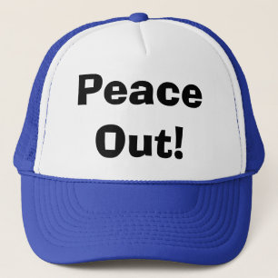 Vrede uit! trucker pet