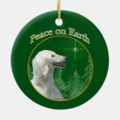 Vrede van Afghanistan Keramisch Ornament (Achterkant)