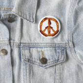 Vrede van Bacon Ronde Button 5,7 Cm (In situ)