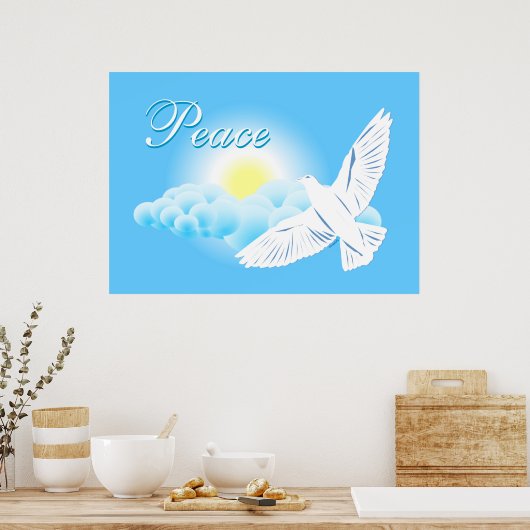 Vrede van God Poster (Keuken)