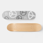 Vrede van grijs skateboard (Horizontaal)