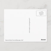 Vrede van Pierre Puvis de Chavannes Briefkaart (Achterkant)