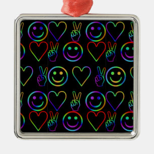 VREDE, VERLIES EN GEZICHT METALEN ORNAMENT