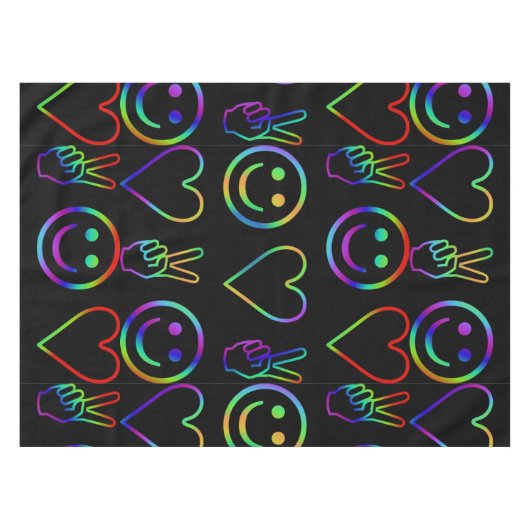 VREDE, VERLIES EN GEZICHT TAFELKLEED (Voorkant (Horizontaal))