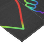 VREDE, VERLIES EN GEZICHT TAFELKLEED (Gekanteld)