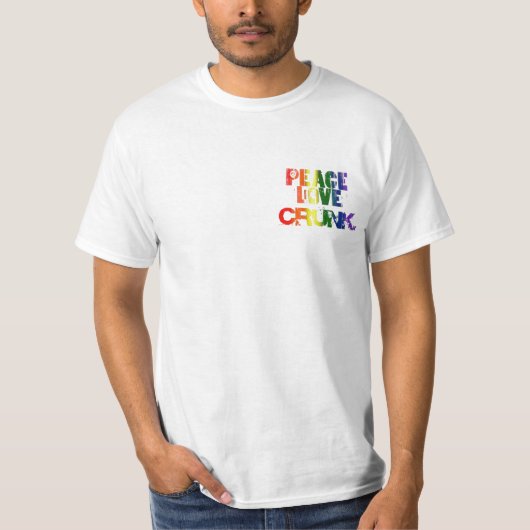 VREDE, VERLIES, KORTE T-SHIRT (Voorkant)