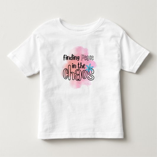 Vrede vinden kinder shirts (Voorkant)