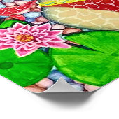 Vrede vinden onder de Lilies Poster (Hoek)