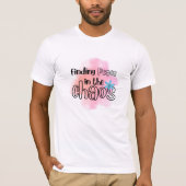 Vrede vinden t-shirt (Voorkant)