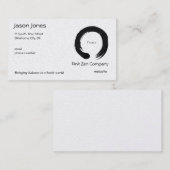 Vrede voor alle eeuwigheid visitekaartje (Voorkant / Achterkant)