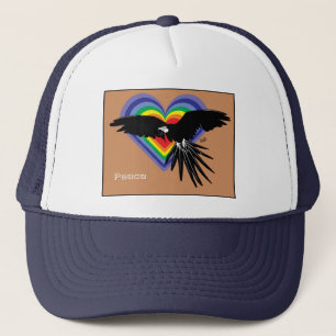 Vrede voor alle Mütze Trucker Pet