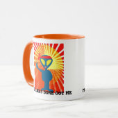 Vrede voor de buitenwereld mok (Voorkant links)