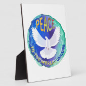 Vrede voor de wereld - Oekraïne Fotoplaat (Zijkant)