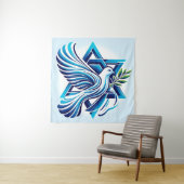 Vrede voor Israël Wandkleed (In situ)