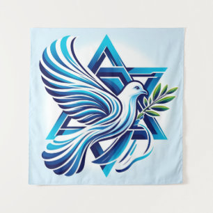 Vrede voor Israël Wandkleed
