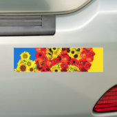 VREDE VOOR OEKRAÏNE! BUMPERSTICKER (Op auto)